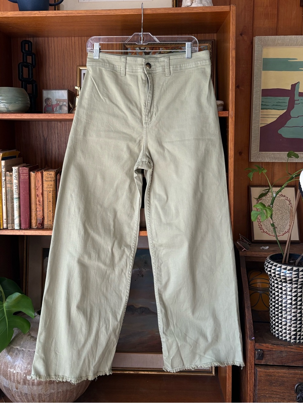 Billabong Free Fall High Waist Twill Pant Sage 31
